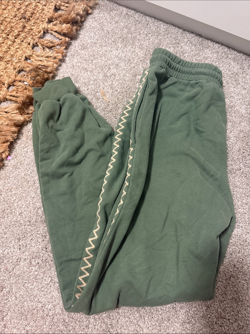 Solitaire Olive Green Jogger Pants